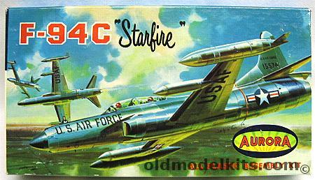 Aurora 1/82 F-94C Starfire, 495-50 plastic model kit